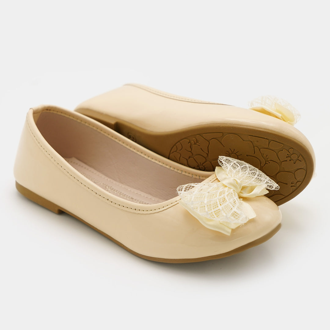 Girls Pumps 910-24 - Fawn