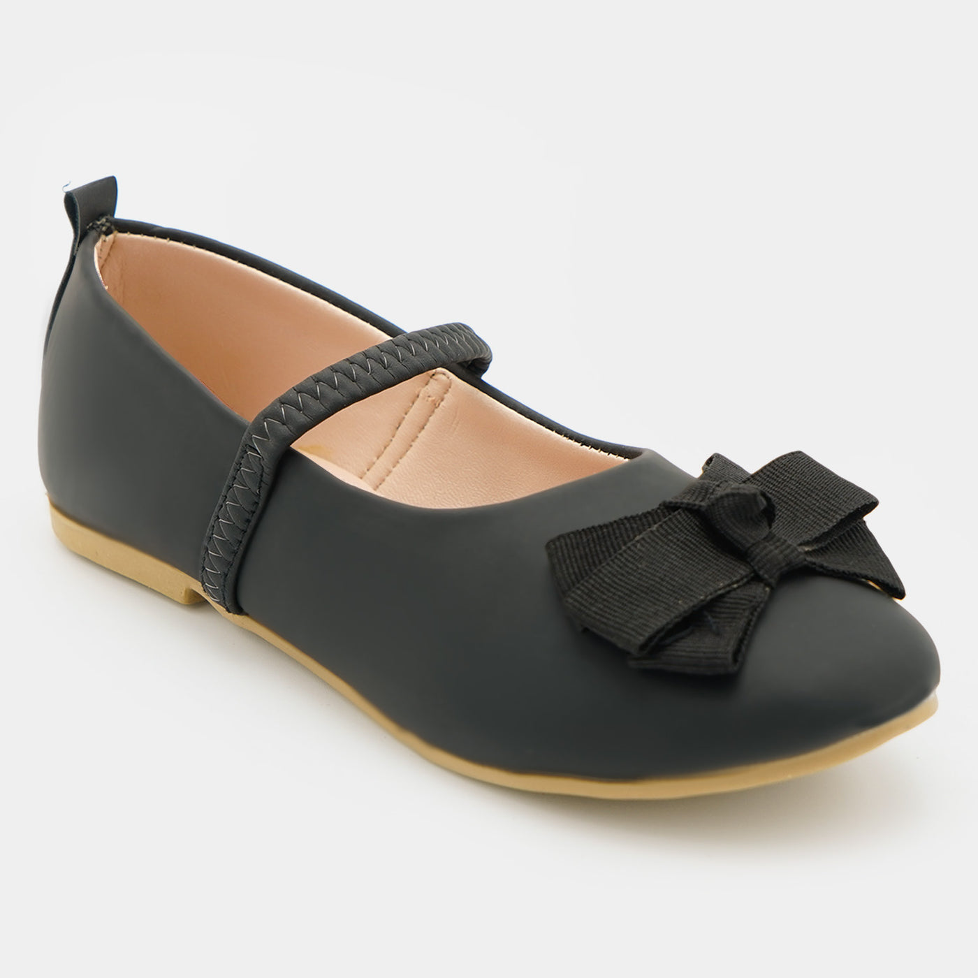 Girls Pumps 1252-BLACK