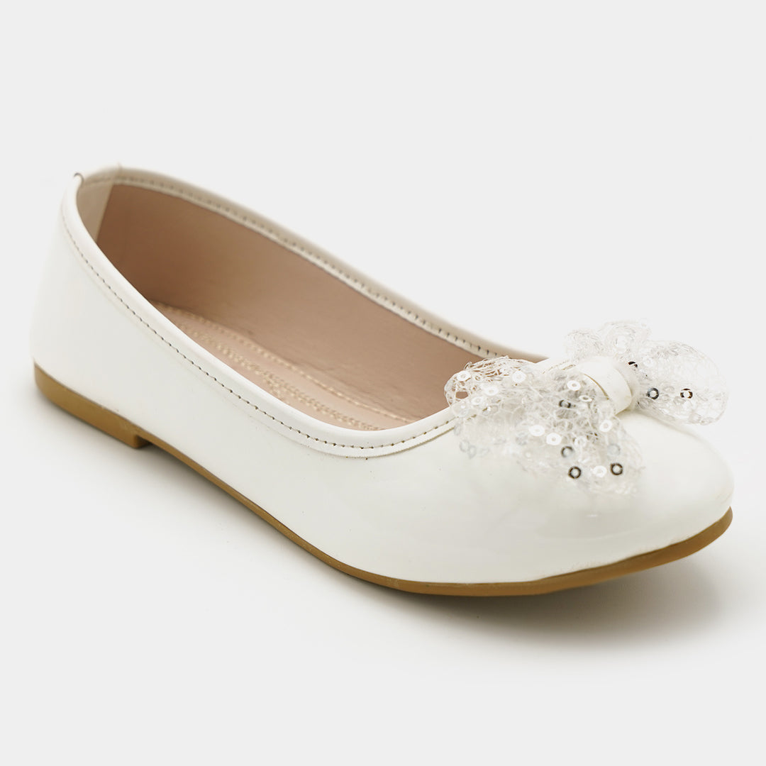 Girls Pumps 910-23 - White