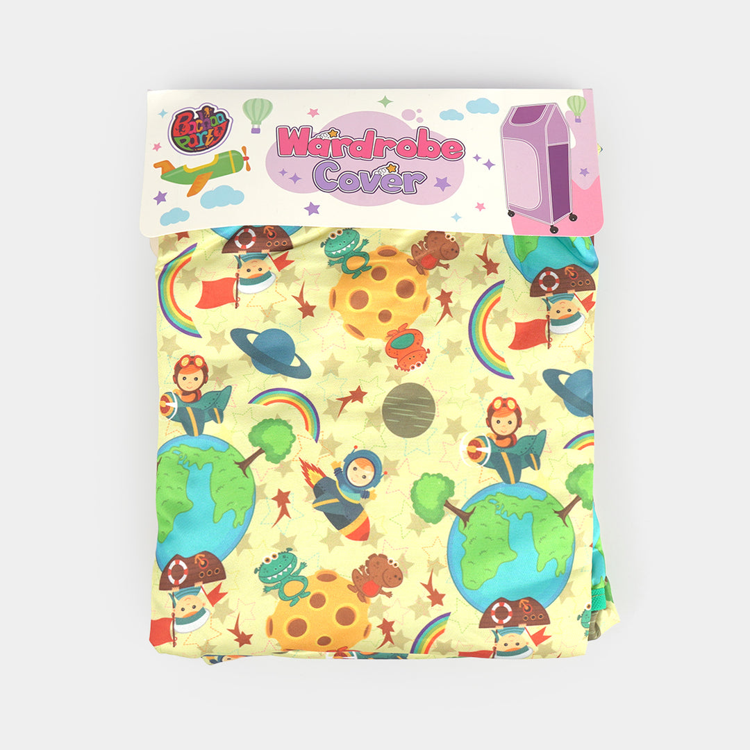 Printed Fabric Wardrobe Cover