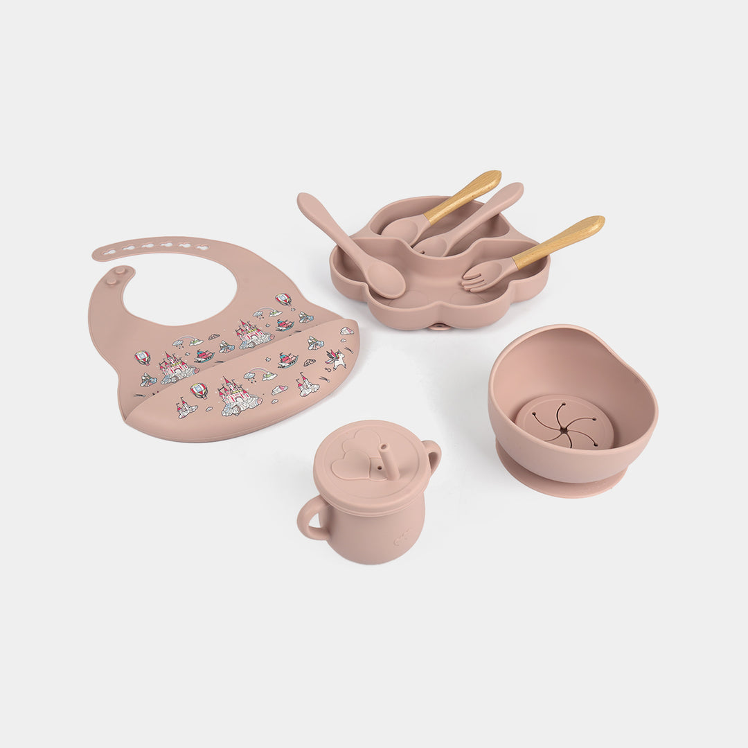 Soft Silicone Baby Feeding Set