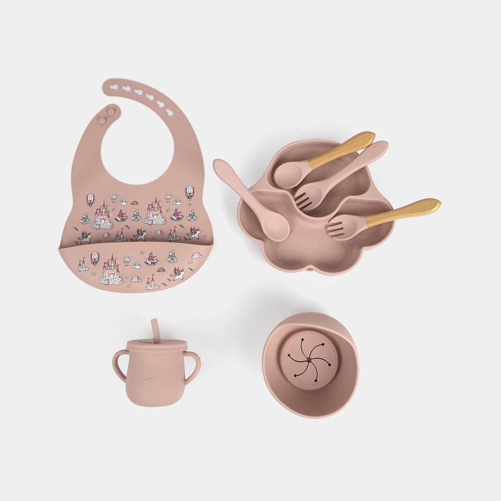 Soft Silicone Baby Feeding Set