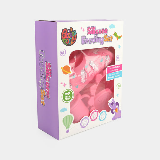 Silicone First Stage Baby Feeding Set