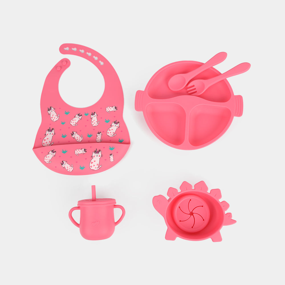 Silicone First Stage Baby Feeding Set