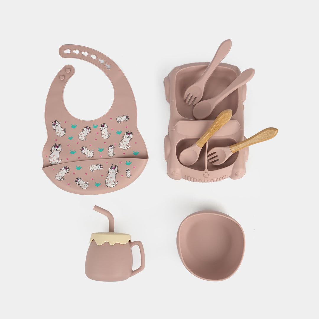 Soft Silicone Baby Feeding Set