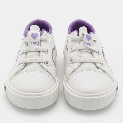 Girls Sneaker 5673C-White/Purple