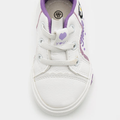 Girls Sneaker 5673C-White/Purple