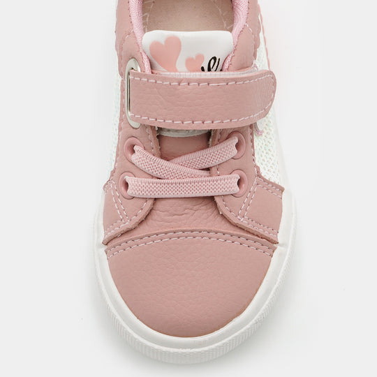 Girls Sneaker 5711C-White Pink