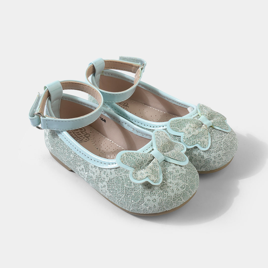 Girls Pumps 11-168-BLUE