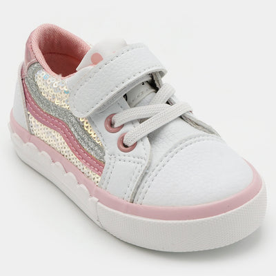 Girls Sneaker 2118C-White Pink