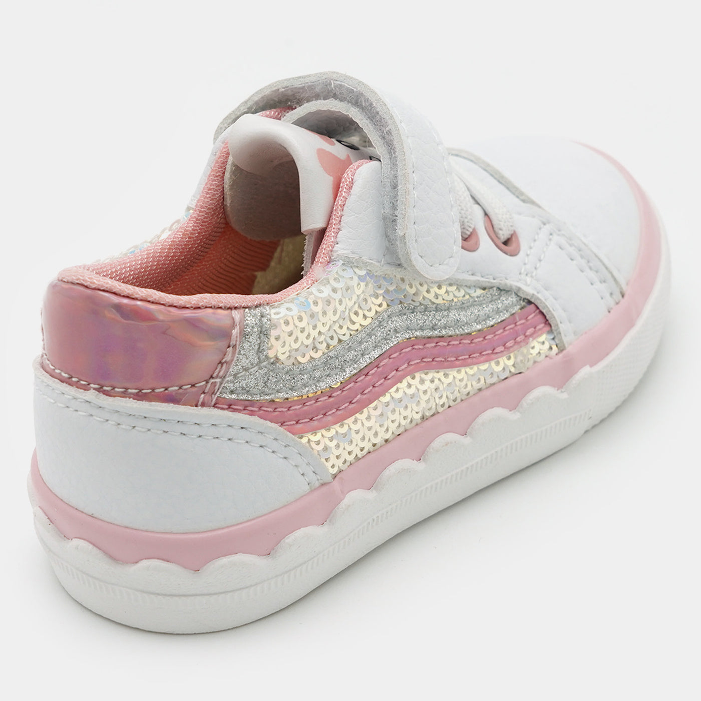 Girls Sneaker 2118C-White Pink