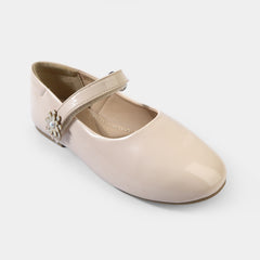 Girls Pumps BS-057-BEIGE