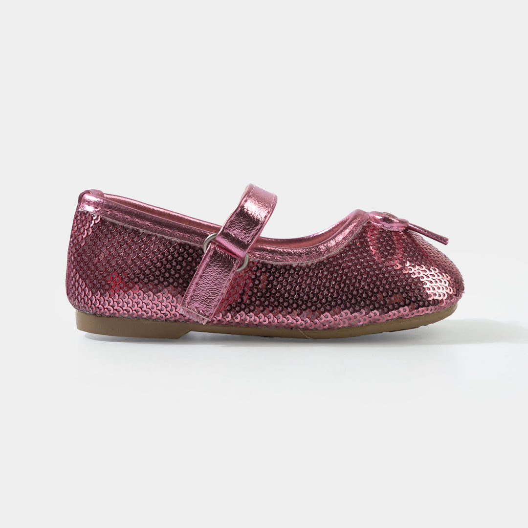 Girls Pumps 11-158-Pink