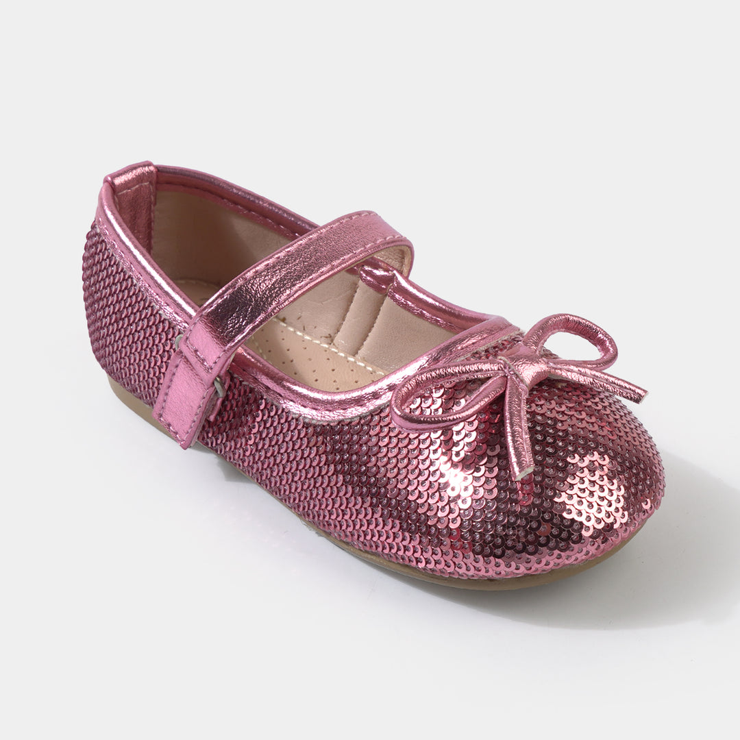 Girls Pumps 11-158-Pink