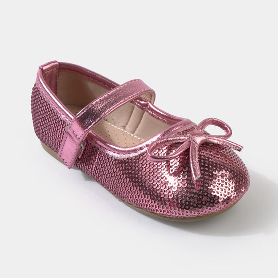 Girls Pumps 11-158-Pink
