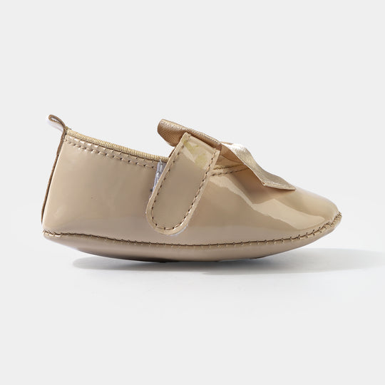 Girls Booties 222-51-BEIGE