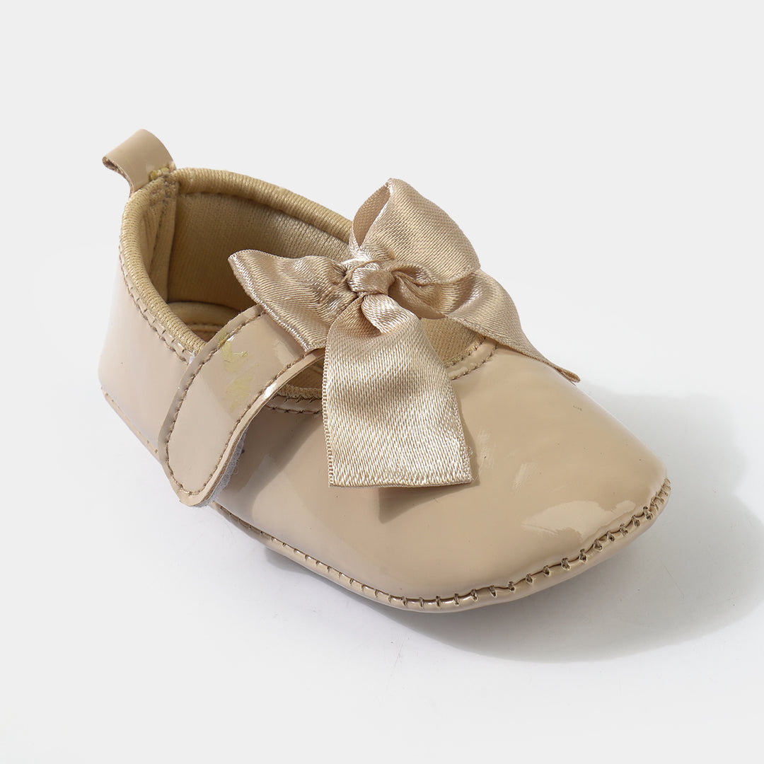 Girls Booties 222-51-BEIGE