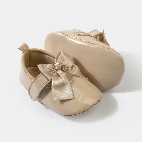 Girls Booties 222-51-BEIGE