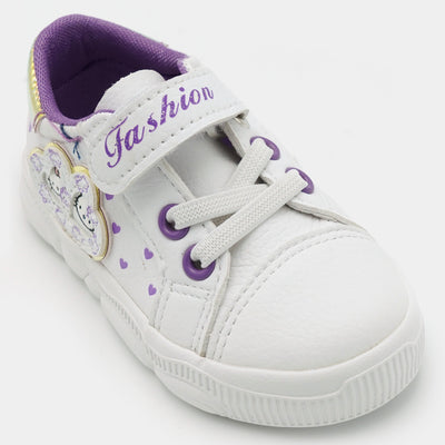 Girls Sneaker 5905C-White/Purple