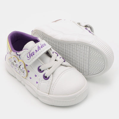 Girls Sneaker 5905C-White/Purple