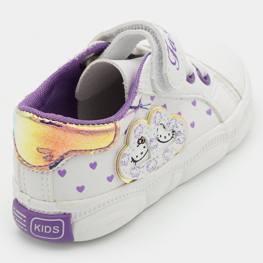 Girls Sneaker 5905C-White/Purple