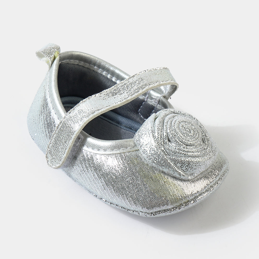 Girls Booties 222-49-SILVER