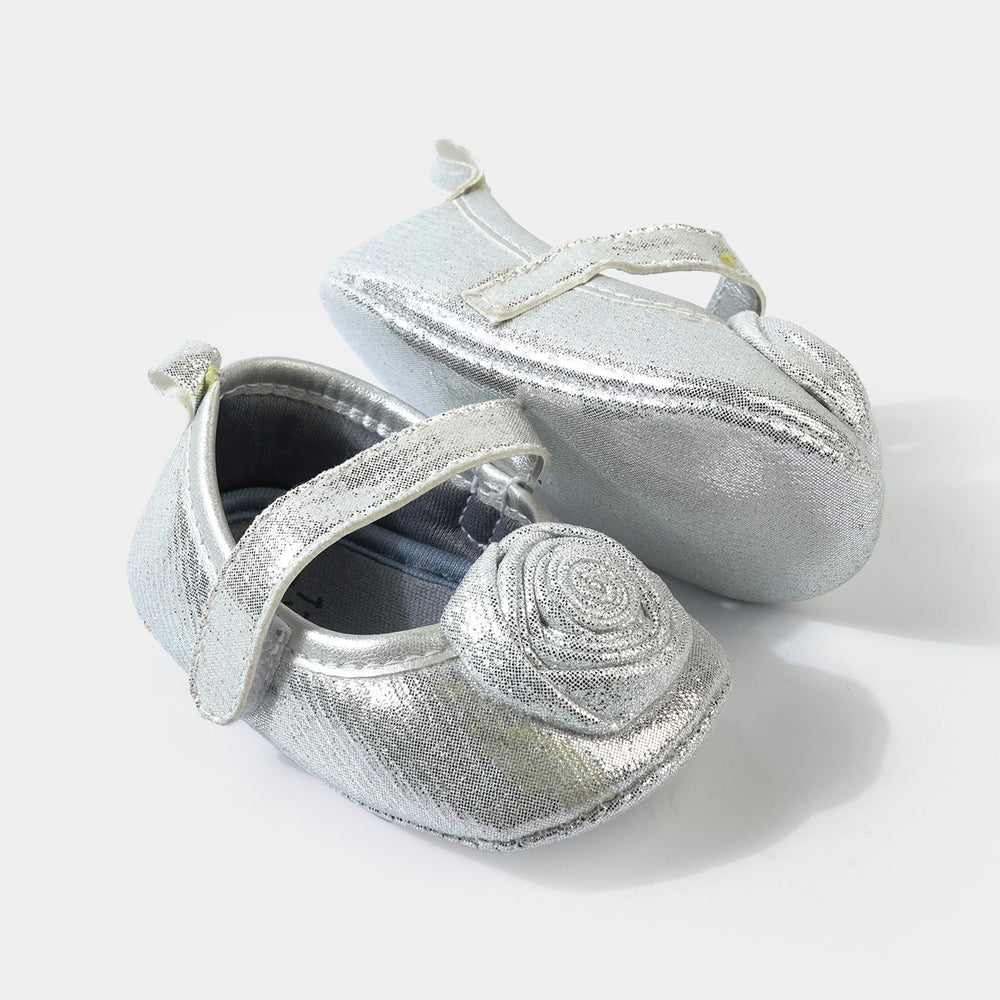 Girls Booties 222-49-SILVER
