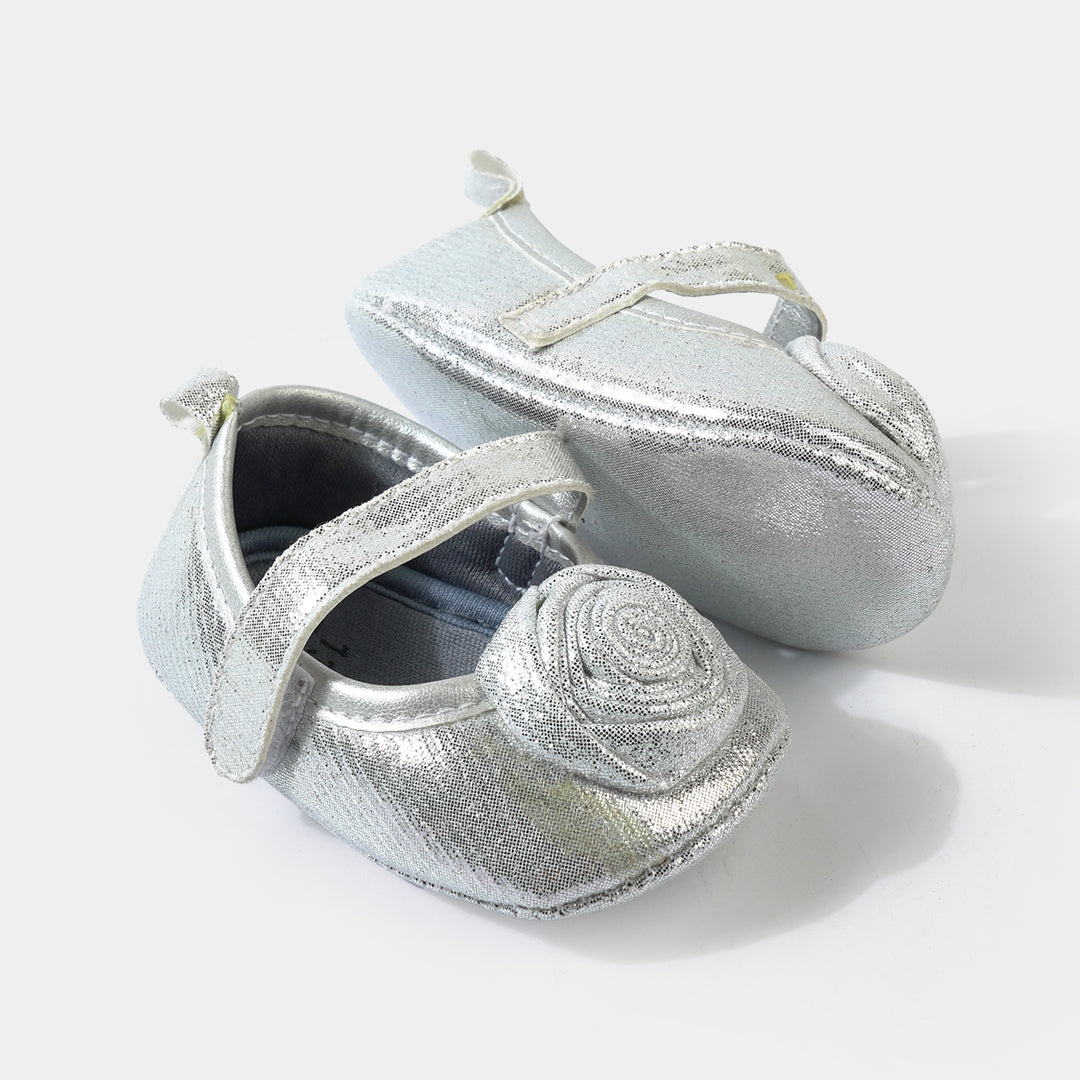 Girls Booties 222-49-SILVER