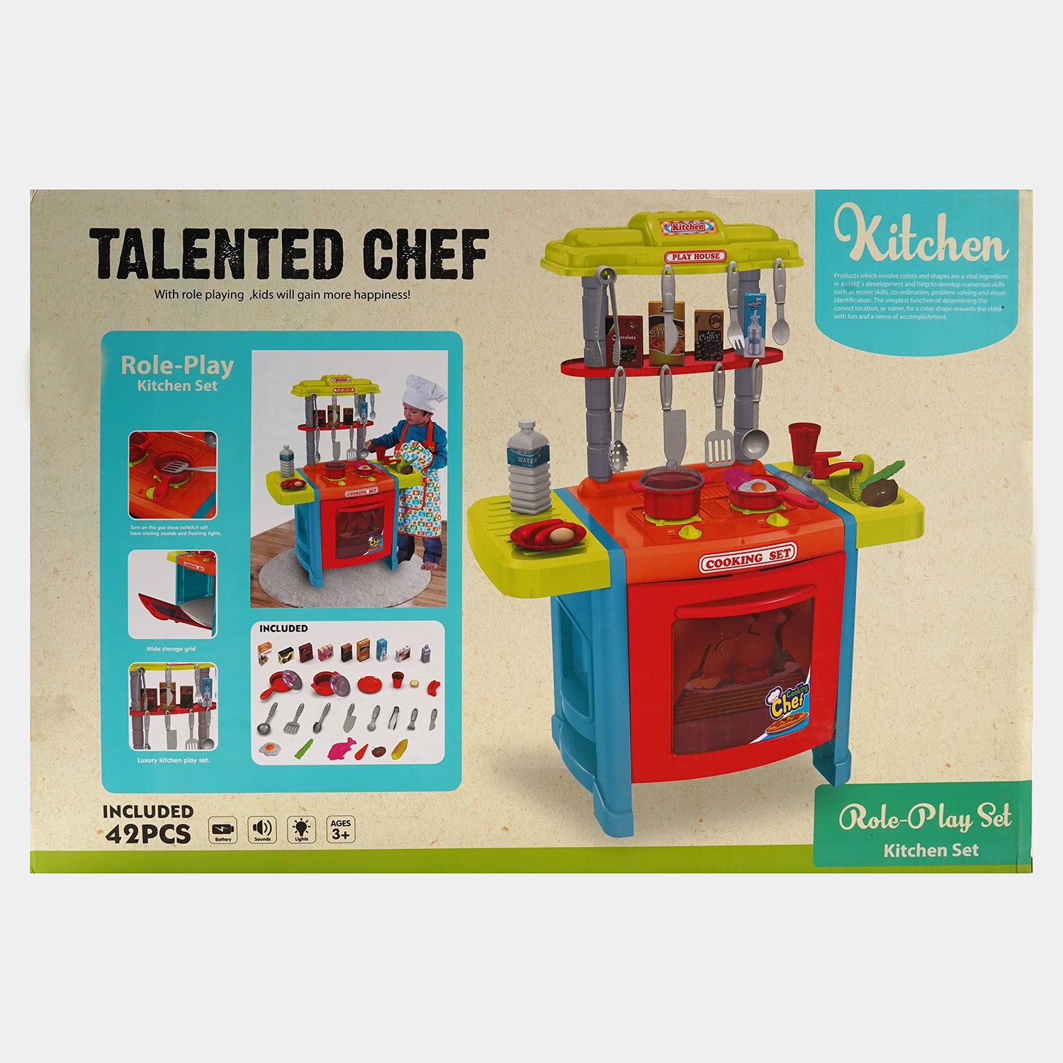Little Chef Kitchen Set For Kids Price in Pakistan | Bachaa Party