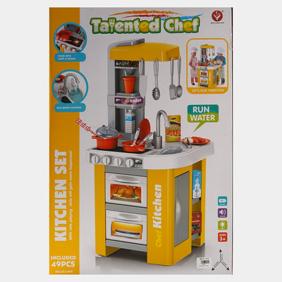 Talented Large Chef Kitchen Set Toy | 49PCs