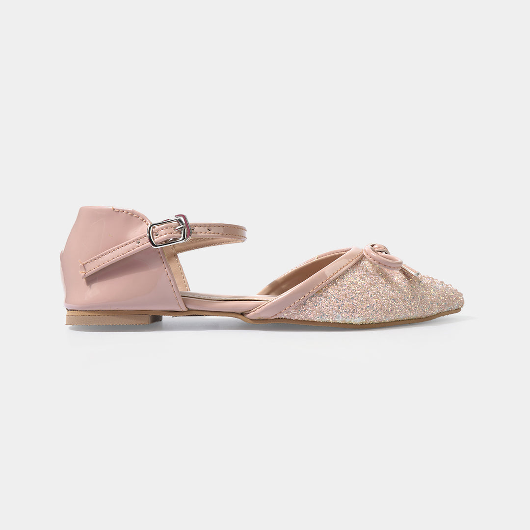 Girls Sling Back MS-04-Peach