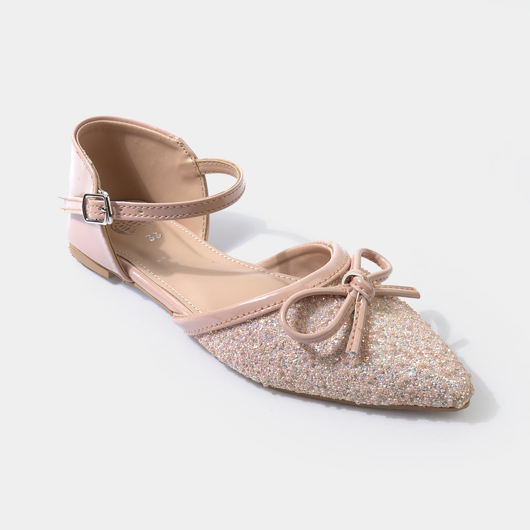 Girls Sling Back MS-04-Peach