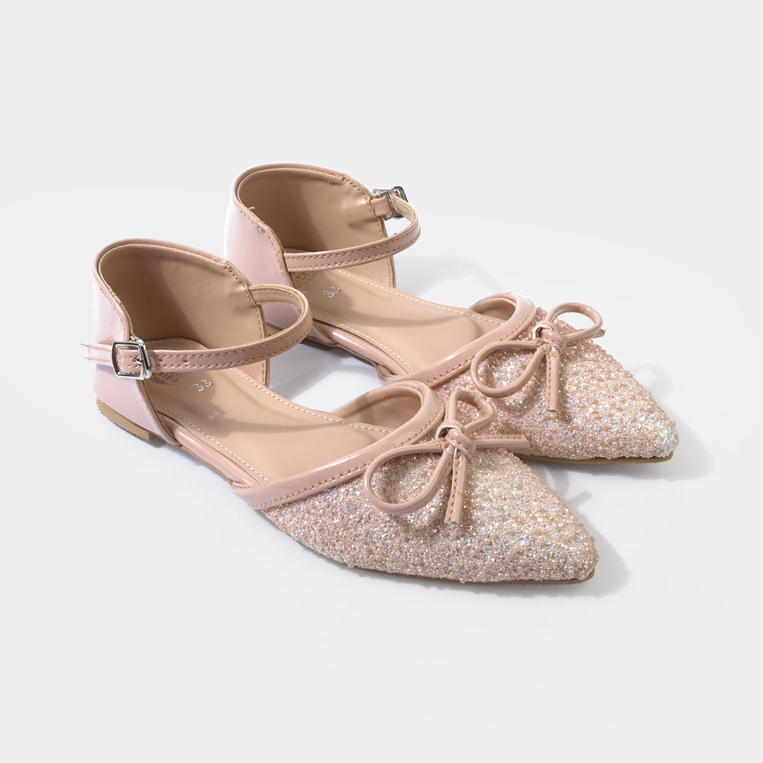 Girls Sling Back MS-04-Peach