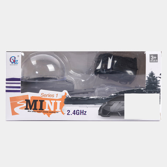 Mini Watch Remote Control Car - Dark Grey