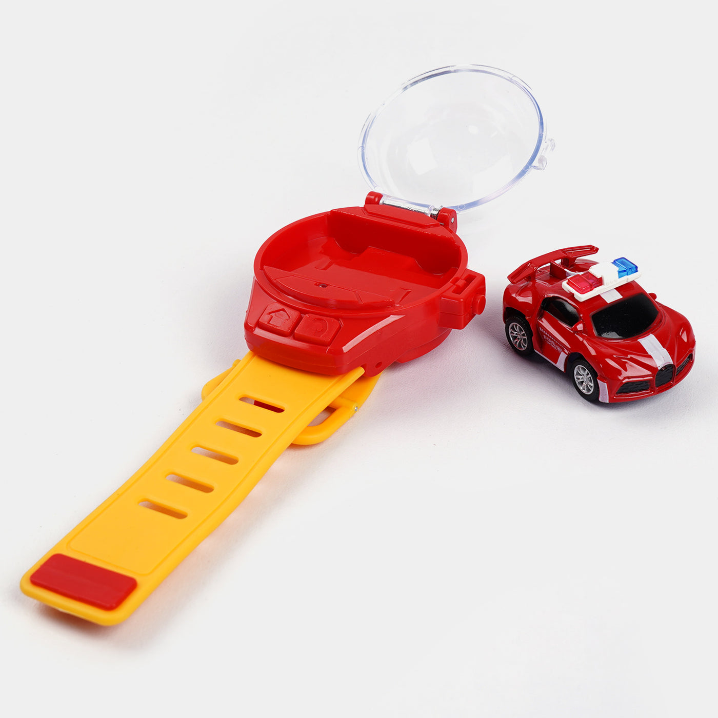 Mini Watch Remote Control Car - Red