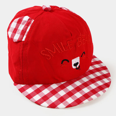 Infant Baby Cap/Hat 6M+ | Red