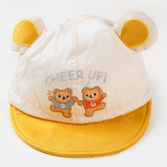 Infant Baby Cap/Hat 9M+ | Yellow