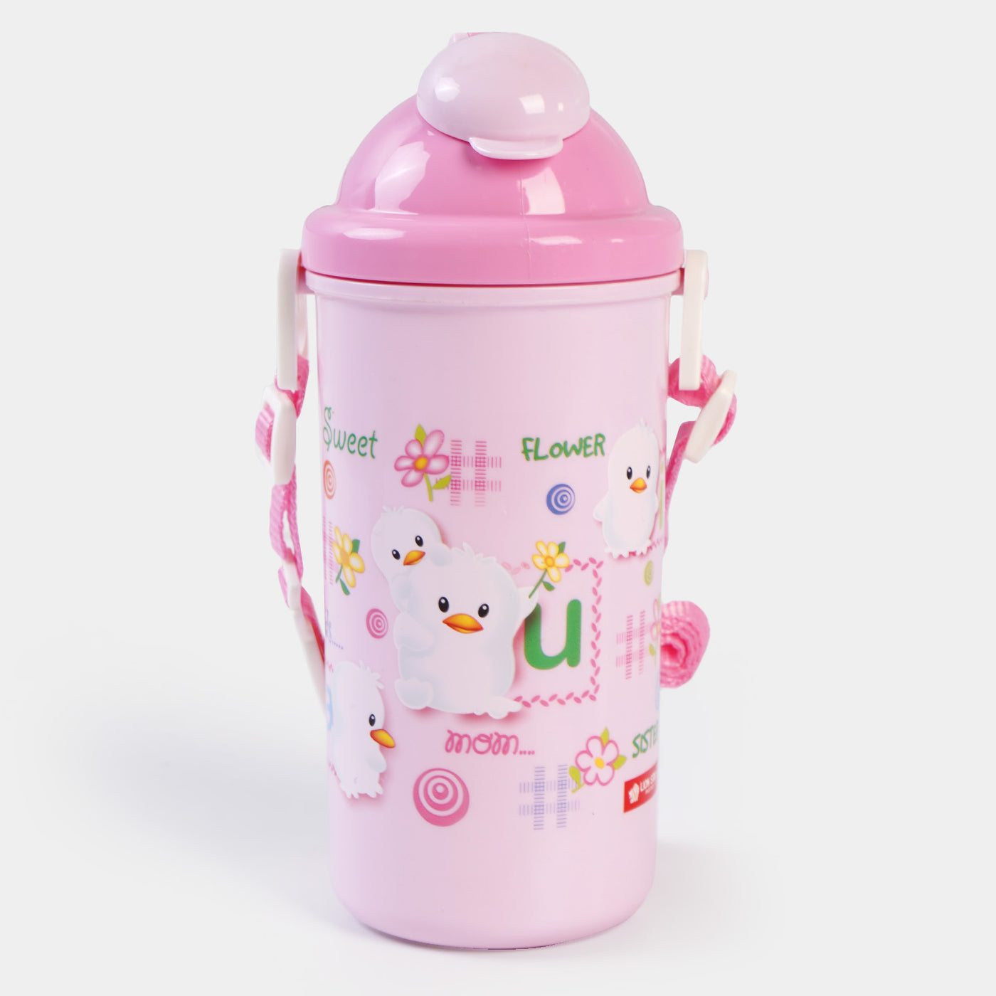 Lion Star Flix Pocca Bottle 600ML - Pink