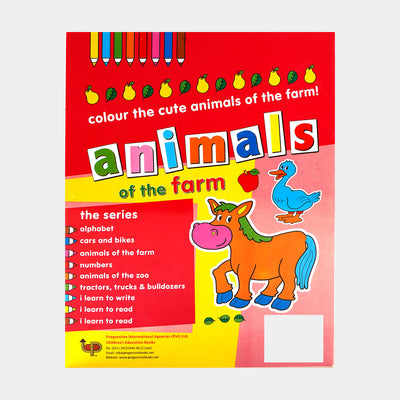 Kids Book Funny Coloring Animal Of Fun