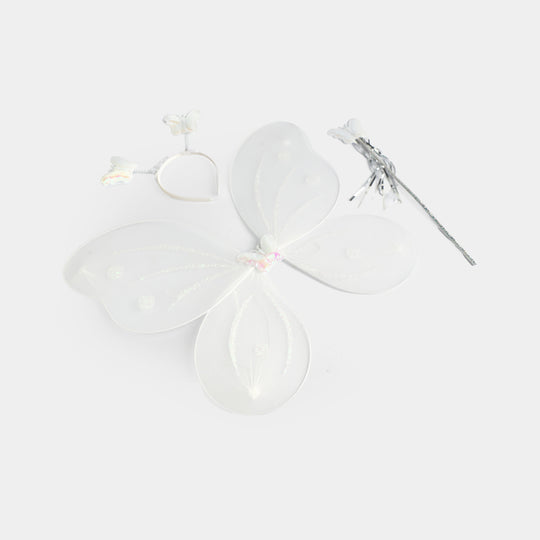 3-Piece Butterfly Fairy Wings Set
