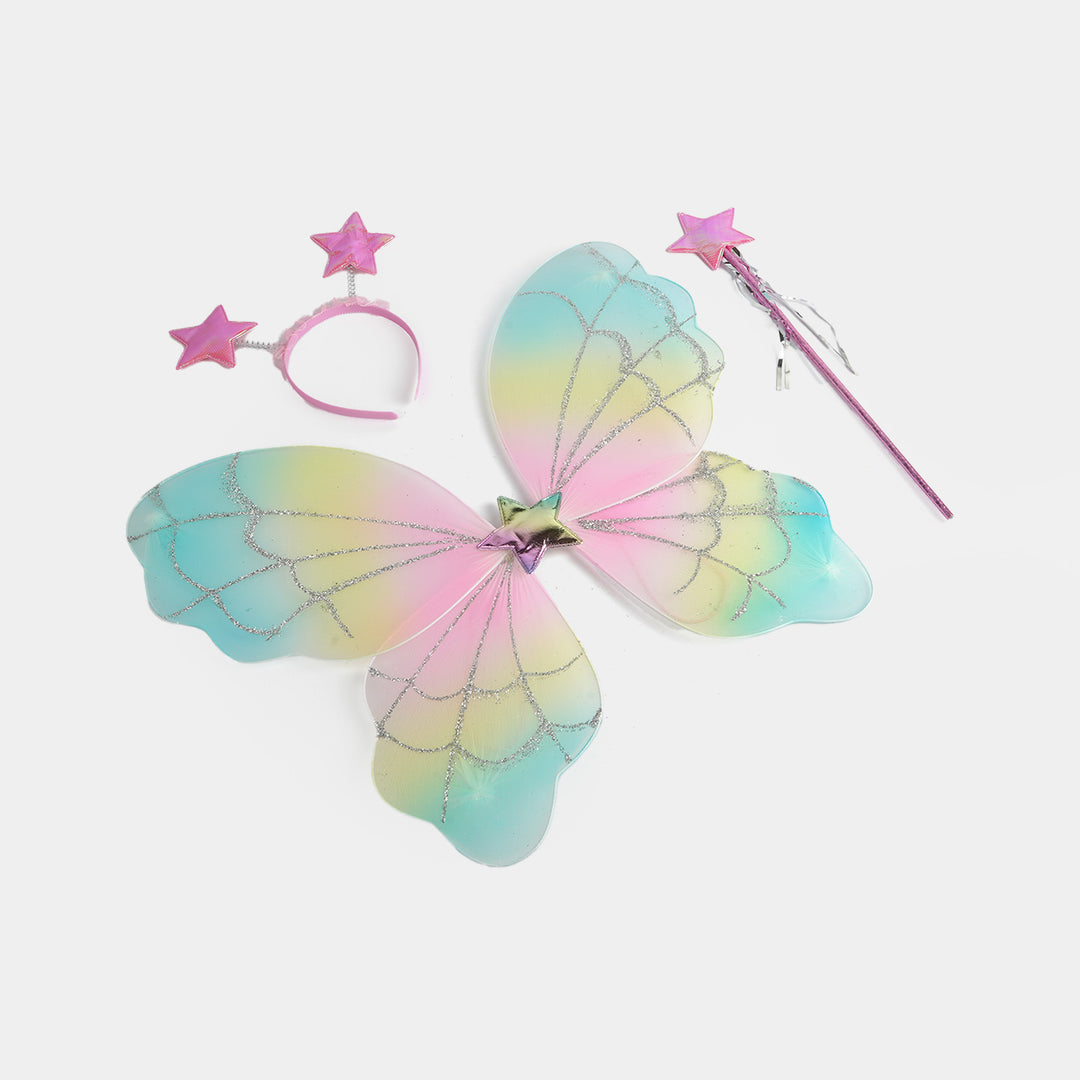 3-Piece Butterfly Fairy Wings Set