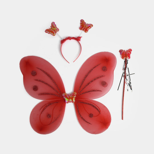 3-Piece Butterfly Fairy Wings Set