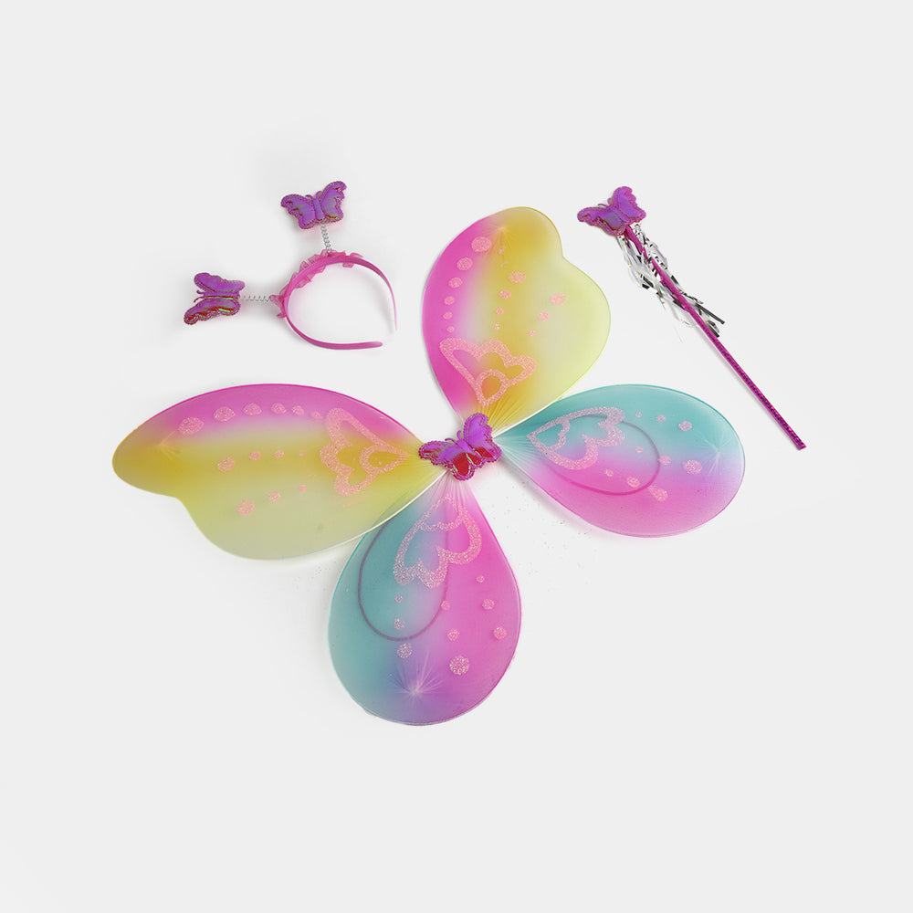 3-Piece Butterfly Fairy Wings Set