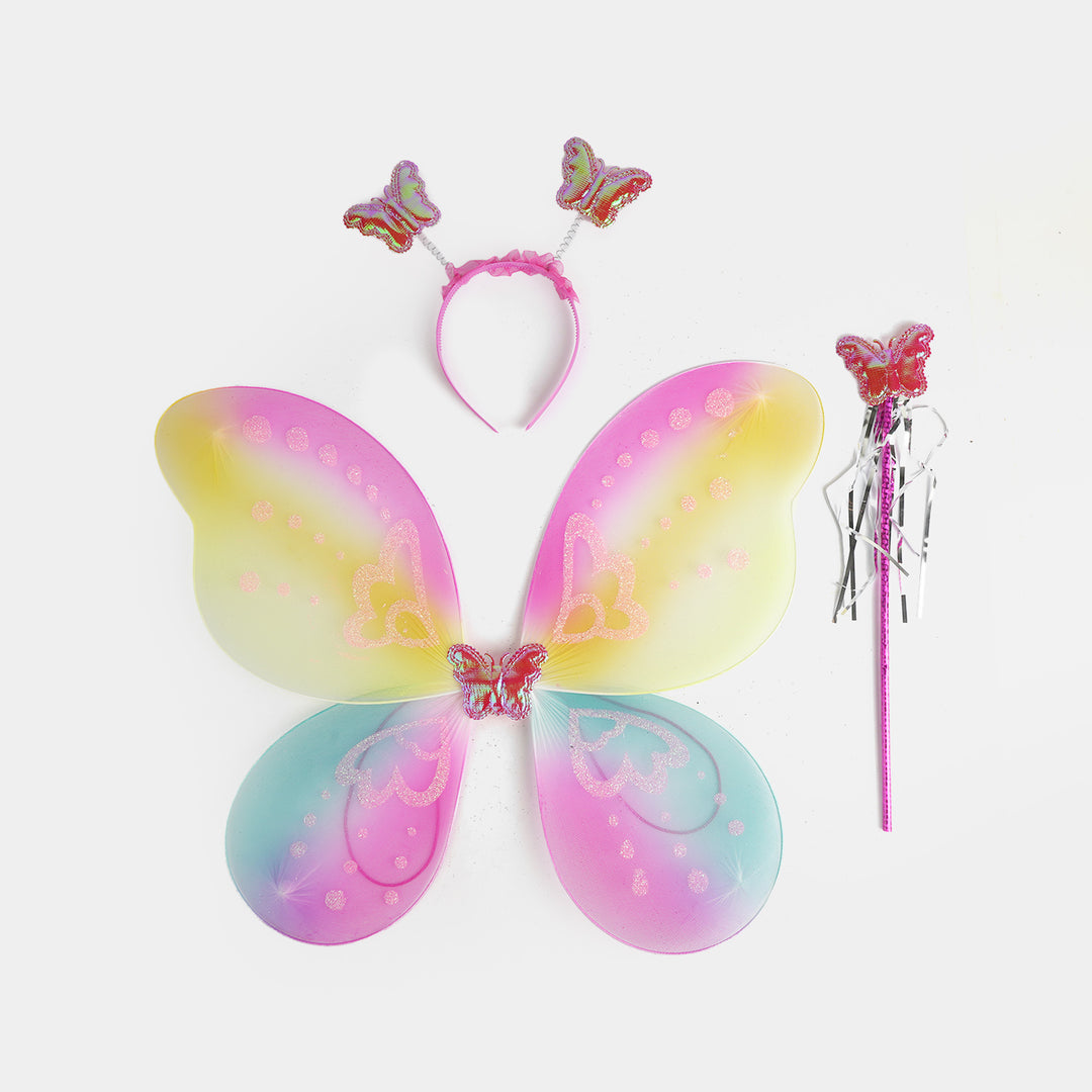 3-Piece Butterfly Fairy Wings Set