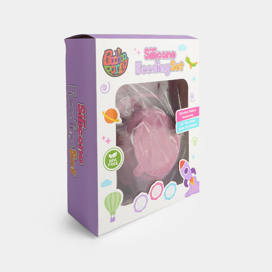 Silicone Baby Self-Feeding Set 8PCs