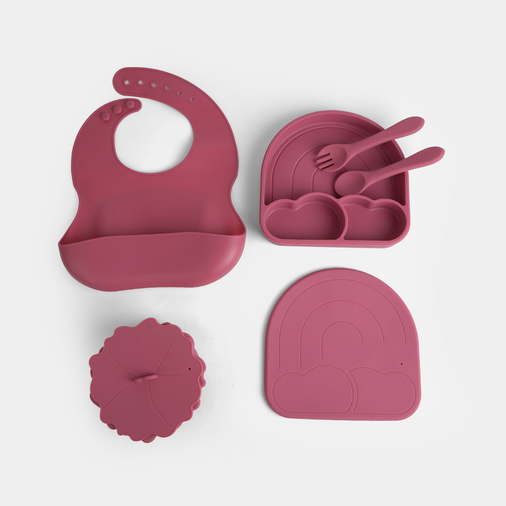 Silicone Baby Self-Feeding Set 8PCs