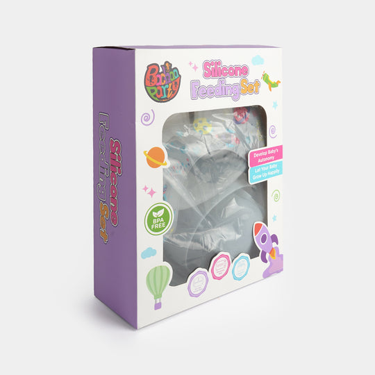 Silicone Baby Self-Feeding Set
