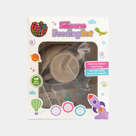 Silicone Baby Self-Feeding Set 6PCs