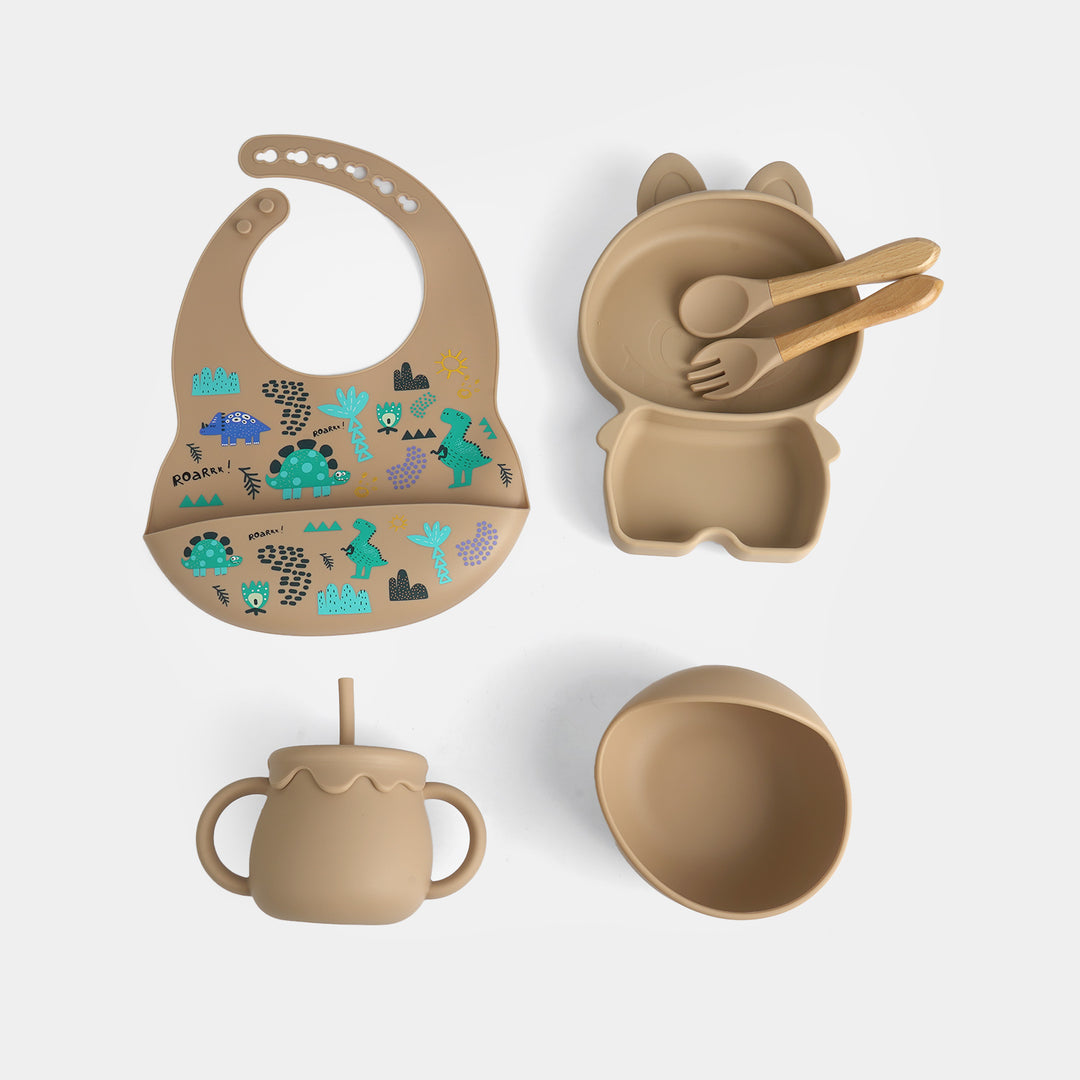 Silicone Baby Self-Feeding Set 6PCs