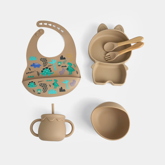 Silicone Baby Self-Feeding Set 6PCs